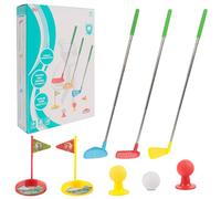 Clvsyh Set da Golf per Bambini, Mini Mazza da Golf, Giocattolo da Golf per Bambini, Giocattolo per Interni Ed Esterni per Ragazzi E Ragazze