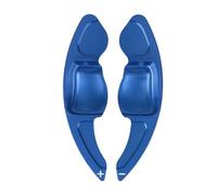 CLWYWUL Paletta Cambio Compatibile con Golf 5 MK5 per V per Variant Sportline per Jetta MK5 2.0T Sportline Volante per Auto Paddle Extension Shift Cover(Blue)