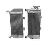 CLWYWUL Serbatoi radiatore per Moto Compatibile con CRF250X 2004 2005 2006 2007 2008 2009 2010 2011 2012 2013 2014 2015 2016 2017 Tutti I Serbatoi del Liquido Refrigerante in Alluminio
