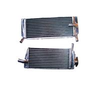 CLWYWUL Serbatoi radiatore per Moto Compatibile con CRF450X 2005 2006 2007 2008 2009 2010 2011 2012 2013 2014 2015 2016 Radiatore di Raffreddamento del Liquido di Raffreddamento in Alluminio