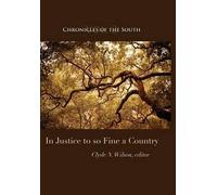 Clyde N Wilson Thomas Fleming Chronicles of the South (Copertina rigida)