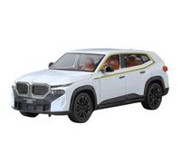 CLYEBYVKW Modellino Realistico Auto 16 Cm 1:32 For BMW XM SUV Di Lusso Pull Back Vehicles Simulation Scale Model Collection Car Modellini Di Veicoli A Motore In Scala(White)