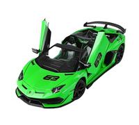 CLYEBYVKW Modellino Realistico Auto Modellino Di Auto In Lega Di Simulazione Di Veicoli Pressofusi In Scala 1/24 For Lamborghini SVJ63 In Scala 27 Cm Modellini Di Veicoli A Motore In Scala(Green)