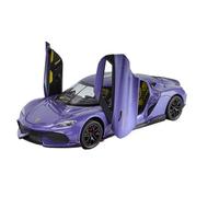 CLYEBYVKW Modellino Realistico Auto Replica Di Modello Di Auto In Scala 20 Cm, Scala 1:24 Veicoli A Motore For Koenigsegg Gemera Mini Supercar Modellini Di Veicoli A Motore In Scala(Purple)