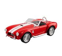 CLYEBYVKW Modellino Realistico Auto Veicoli Pressofusi In Scala 1/22 For Ford Mustang Shelby Cobra Classic Convertible Sports Car Model Modellini Di Veicoli A Motore In Scala(Red)