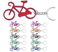 Clyhon 10 Pezzi apribottiglie da bicicletta portachiavi apribottiglie da bicicletta apribottiglie da birra in lega di zinco portachiavi per feste, matrimoni, bar (colore casuale)