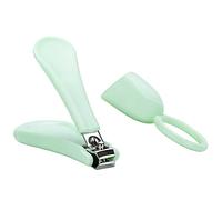 Clyhon, tagliaunghie per bambini e neonati, manico ampio ed ergonomico, protezione speciale per neonati per bambini, sicuro e confortevole, Il rosa e il verde vengono emessi casualmente