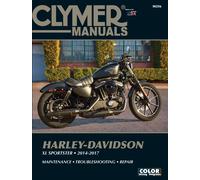 CLYMER M256 MANUALE DI RIPARAZIONE MOTO HARLEY DAVIDSON XL 883 N IRON 2016