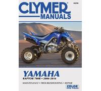 Clymer Yamaha Raptor 700R Motorcycle Repair Manual (Tascabile)