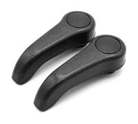 Clynex 1/2 set maniglia a leva parti esterne auto personale, for accessori di ricambio for la regolazione del sedile, for Renault, Clio Mk2 Twingo Maniglia di regolazione del sedile(2pc-Black)
