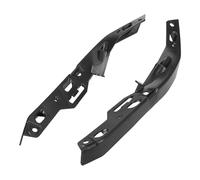 Clynex 1 Paio di staffe di Supporto for Montaggio paraurti Anteriore Lato Sinistro e Destro 68213539AC 68213538AC, for Dodge, Charger 2015-2018 Supporto paraurti