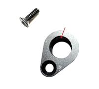 Clynex 1 pz. Gancio deragliatore Posteriore for Bicicletta, for C64 V2-R Concept V3RS Disc Save Mech Dropout Carbon Frame Bike Saver Forcellino del Cambio per Bicicletta(Black QGH0449P1)