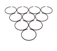 Clynex 10 Pezzi/Lotto Fasce Elastiche, for Ricambio for Motosega, for Husqvarna, 353 350 45 mm x 1,2 mm 537253002 Anello del pistone della Motosega