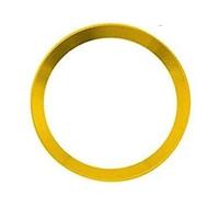 Clynex 1pc Custodia protettiva for anello con pulsante di arresto avviamento motore for auto, for Alfa Romeo, Mito 147 156 Giulietta Stelvio Adesivo Styling Copertura del pulsante Start Stop