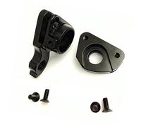 Clynex 1Set Deragliatore Posteriore Della Bicicletta Gancio 142x12mm Gancio Asse Telaio In Carbonio Mech Dropout, for MOTION TIDEACE Coluer Poison Airwolf Dengfu Forcellino del cambio per bicicletta(B