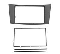 Clynex 2 Din Refitting Pannello autoradio Fascia Stereo Cornice CD Lettore DVD Copertura Trim Kit Kit di montaggio, for, CLASSE E W211 Rivestimento cruscotto autoradio