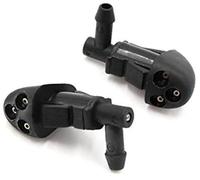 Clynex 2 pezzi ABS ugello spruzzatore acqua tergicristallo parabrezza auto for Chevrolet, for Cruze Ugello lavavetri