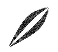 Clynex 2 pezzi faro auto sopracciglio palpebra copertura, for BMW, for 4 serie F32 F33 F36 2012-20 F80 M3 14-18 F82 F83 M4 2015-20 Pellicola per fari