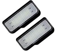 Clynex 2 pezzi LUCE targa, for Mercedes, for Benz, W203 5D 4D Lampada numero porta bianca 12V LED fanale posteriore Luce targa