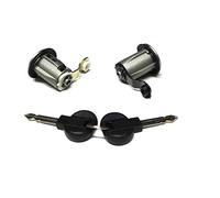 Clynex 2 pezzi Serratura porta destra sinistra con chiavi 252522 9170G3 9170CW, for Citroen, Berlingo VAN Xsara Picasso, for Peugeot, Partner Ricambio per cerniera portiera auto