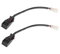 Clynex 2 pezzi Ugello lavavetri for auto 6E0955986B/A con riscaldamento, for Touareg, 2002-2010 Ugello lavavetri