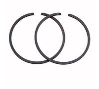 Clynex 2 pz/Lotto 51mm * 1.2mm Pistone Anello Universale, for Husqvarna, for Motosega 1.2MM Spessore Cilindro Riparazione Parti da Giardino Anello del pistone della Motosega