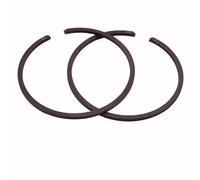 Clynex 2 pz Lotto Anello pistone Cilindro 34mm * 1.2mm, for ZENOAH G26L G26N G26LS LH BC2601 2600 2610, for Husqvarna 226RJ, for decespugliatore Trimmer Anello del pistone della Motosega