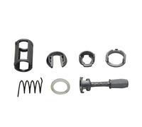 Clynex 2 SET 604837167/168, for VW, for Golf, 4 IV MK4 A6 FIT, for Skoda, FABIA FIT, for POLO, 9N KIT RIPARAZIONE SERRATURA PORTA for LATO SINISTRO DESTRO NUOVO 7 PZ Blocco interruttore di accensione