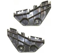 Clynex 2X 5256202080 5256302060 Staffa paraurti, for Toyota, for Corolla 2009-2010 Posteriore Sinistro e Destro Superiore Supporto paraurti