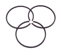 Clynex 3 Pezzi/Lotto Fasce Elastiche, for BR380 BR400 BR420 SR400 SR420 Pezzo di Ricambio di Ricambio for soffiatore 46mm x 1,5mm Anello del pistone della Motosega