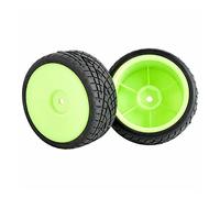 Clynex 4 Pezzi di Pneumatici veloci con Inserto in Spugna, for HSP, 1/10 1.10 Touring Car Pneumatici per Auto RC(9073-8001)