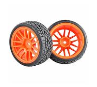 Clynex 4 Pezzi Pneumatici Speed Inserto Ruota Spugna, for HSP, 1/10 1.10 Touring Car Pneumatici per Auto RC(9062R-8001)