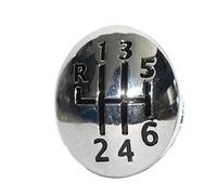 Clynex 5 Copri bagagliaio con cuffia leva cambio a 6 velocità, for Renault, Clio Twingo Scenic Megane II 1996-2011 Pomello del cambio(BLACK R 1 2 3 4 5 6)