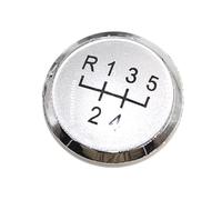 Clynex 5 Copri stivale con cuffia leva cambio a 6 velocità, for POLO, 9N 9N2 2002-2009 Pomello del cambio(5 speed silver)