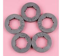 Clynex 5 pezzi corona pignone, for STIHL, 028 034 Super 029 036 039 MS290 MS310 MS360 MS390 motosega passo 3/8 7 denti ID 19 mm piccola scanalatura Pignone a corona scanalata piccola per motosega