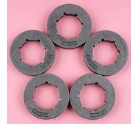 Clynex 5 pezzi/lotto 3/8 passo 8 denti ID 22 mm corona pignone scanalata standard, for STIHL, 30 31 32 38 40 41 44 MS361 MS440 MS460 MS660 motosega Pignone a corona scanalata piccola per motosega
