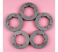 Clynex 5 pezzi/lotto corona pignone, for STIHL, 070 084 MS780 MS880 MS650 MS720 pezzo di ricambio for motosega 404 passo 7 denti ID 22 mm Pignone a corona scanalata piccola per motosega