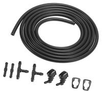 Clynex 7 pezzi Ugelli lavavetri anteriori for auto Tubo flessibile da 2 metri 55157319AA, for Jeep, Liberty 2008-2012, for Dodge, Nitro 2007-2011 Ugello lavavetri