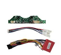 Clynex 9 pollici 2din Fascia for auto Fili Scheda di controllo CANBUS Lavoro, for Mazda, 6 2004-2015 Pannello stereo Dash Installazione Doppio Din Cornice DVD Pannello audio per auto(Accessories)