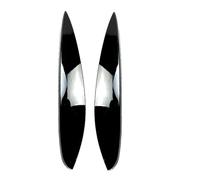 Clynex ABS Auto Faro Palpebra Coperchio Sopracciglio Trim Copertura, for Mercedes, for Benz, for Smart, 2014 2015 2016 2017 2018 Pellicola per fari(Glossy Black)