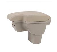 Clynex Accessori for box bracciolo for auto Parti di retrofit for portaoggetti interno, for NISSAN, Juke 2010-2019, for Infiniti, ESQ Bracciolo per auto(Beige usb)