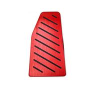Clynex Accessori for imbottitura pedale freno pedale acceleratore carburante for auto in lega di alluminio, for Toyota, for RAV4 RAV 4 XA50 2019 2020 Sostituzione del pedale dell'auto(Footrest Red)