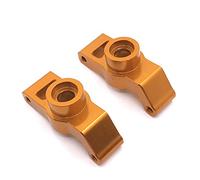 Clynex Aggiornamento e modifica in metallo Un paio di coppe for ruote posteriori Interesse educativo for adolescenti, for pezzi di ricambio SUBO 1/12 BG1513 BG1518 RC Ammortizzatore per auto RC(Gold)