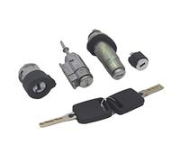 Clynex AL198 4D0905855G 4B0905851B SET COMPLETO SERRATURA INTERRUTTORE ACCENSIONE PORTA SINISTRA BAULE SERRATURA CILINDRO A BARILOTTO, for, A6 C5 4B Blocco interruttore di accensione