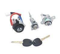 Clynex AL257 Set completo Porta conducente anteriore sinistro Cilindro serratura Barilotto Portellone posteriore con 2 chiavi, for Hyundai, for Elantra, 2006-2016 Blocco interruttore di accensione