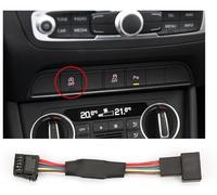 Clynex Arresto automatico Avviamento motore Spegnimento Dispositivo Controllo Sensore Spina Annulla, for, A1 Q3 A3 A6L Q5 A4 A4L A5 S5 Sensore di arresto automatico dell'auto(Q3 before 2018)