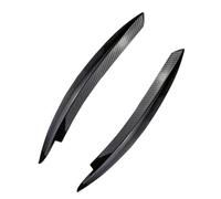 Clynex Auto Faro Sopracciglio Palpebre Adesivi Trim Copertura, for VW, for GOLF VI MK6 6 GTI GTR GTD 2008-2013 Faro Palpebra Pellicola per fari(Carbon Pattern)