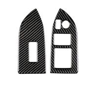 Clynex Auto Finestra Interruttore di Sollevamento Pulsante Pannello di Rivestimento Adesivi Copertura Resistente Ai Raggi UV, for Toyota, 86, for Subaru, BRZ 2013-2017 RHD Ricambi Auto Pannello di riv