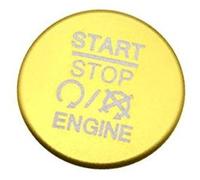 Clynex Car Styling Auto Engine Accensione Start Stop Pulsante Interruttore Anello Adesivo Cover Custodia, for Jeep, Renegade Commander Copertura del pulsante Start Stop