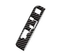 Clynex Centro styling auto in fibra di carbonio pannello cambio cambio pulsante laterale rivestimento cornice, for Toyota, Highlander 2015 2016 2017 2018 Pannello di rivestimento dell'interruttore del